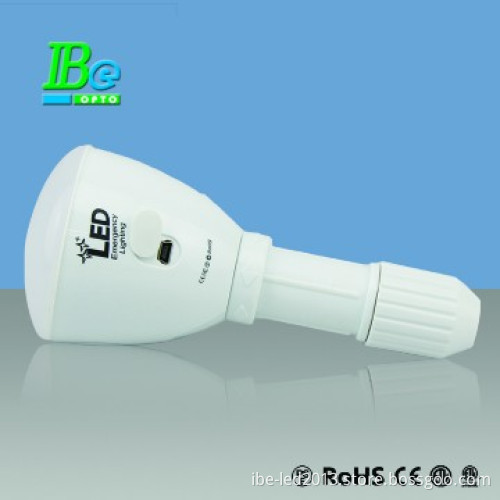 3W led lighting flashlight rechargeable LED bulb